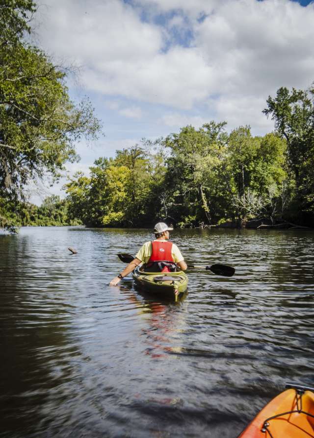 Kayaking Knee Deep Adventures