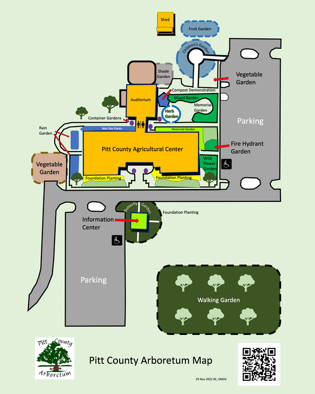 Arboretum Map